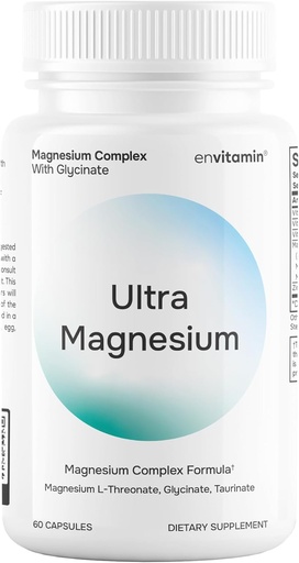 [BRSRAHAHBF7RQ3L6] Ultra Magnesium 1700mg - from Magnesium Glycinate, L-Threonate & Taurinate
