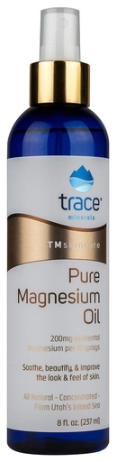 [BRSWECQ3DMCAK33H] Pure Magnesium Oil Trace Minerals 8 oz Oil