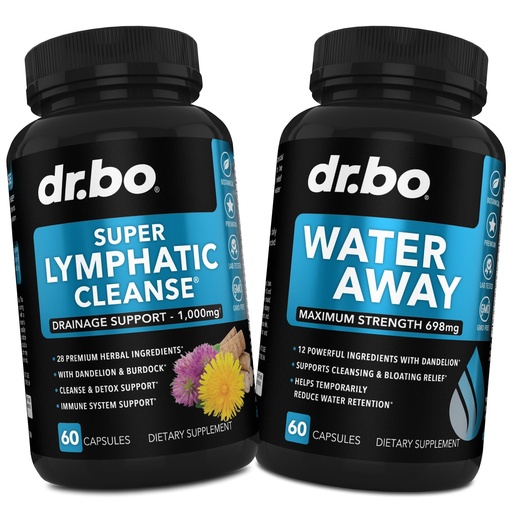 [BRSRAEIYCABBUCLB] Lymphatic Drainage Supplements Pills & Water Away - Lymphatic Support Total Herbal Cleanse Products & Natural Water Pills Diuretics for Retention - Lymph Node Detox Cleanse System Drainage