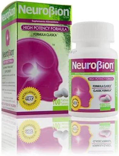 [BRSWIEARB4ORQ3A5] NeuroBion High Potency Classic Formula 100 Tablets