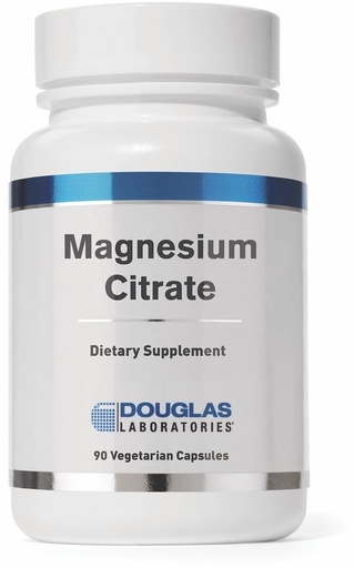 [BRSWGCYEB4JQEFLB] Douglas Laboratories Magnesium Citrate - 150 mg - For Heart Function, Bone Health & Muscles - Gentle on Digestion* - 90 Vegetarian Capsules