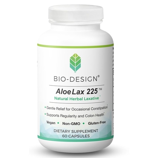 [BRSWG2YQAAFBGF3U] Aloe Lax 225 – Natural Herbal Laxative for Gentle, Effective Constipation Relief – Supports Digestive Regularity – Aloe Ferox 225 mg – 60 Capsules