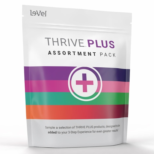 [BRSRAHY7OR4B62T5] Le-Vel Thrive Plus Assortment Pack Nutritional Supplement Sampler, 30 Liquid, Gummy, Capsule Pieces, 30 Eaches, Convenient Wellness Variety