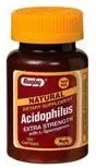 [BRSWKGYYPIGQAGDC] Rugby Acidophilus Extra Strength with L-Sporogenes (100 Captabs)(6 pack) by Rugby