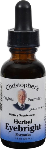 [BRSWIYQ2PN7QEGQ5] Оригинальное название: Christopher's Original Formulas Herbal Eyebright, 1 fl oz - Natural Eye Wellness