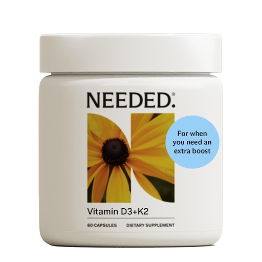 [BRSW2FT5B4NRACLJ] Needed. Expertly-Formulated Prenatal Vitamin D3/K2 | for Fertility, Pregnancy Breastfeeding, and Postpartum, Healthy Immunity and Bone Development, Supports Breast Milk Vitamin D Levels | 60 Capsules