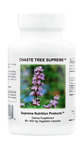 [BRSWYCT7AQGRU2T2] Supreme Nutrition Chaste Tree Supreme, 90 Pure Vitex Vegetarian Capsules