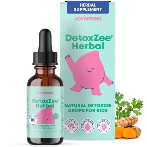 [BRSRAZINAEHGM23F] JoySpring Herbal Detox for Kids – Cilantro Extract Cleanse to Support Speech & Improve Behavior – Natural Detox with Cilantro - 1 fl oz (30 Servings)