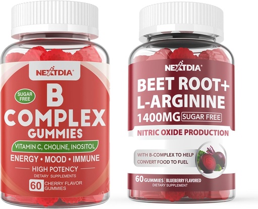 [BRSRA2YKBUFWMFLJ] Vitamin B Complex Gummies with Beet Root Gummies