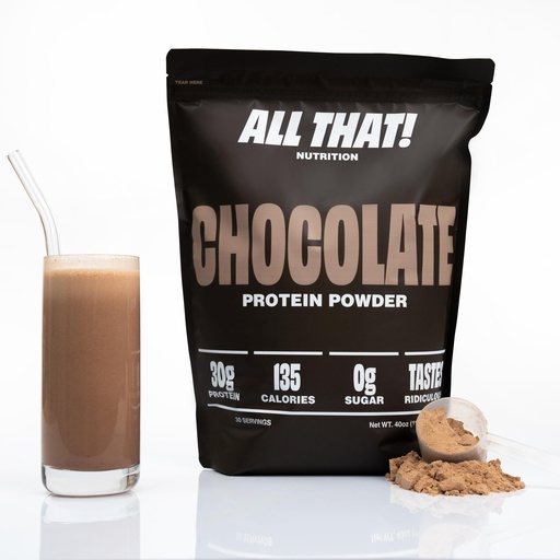 [BRSRAGIQBAPQMAIU] Chocolate Protein Powder, 30G Whey Protein, Low Calorie, 0g Sugar, No Artificial Sweeteners, Soy-Free & Gluten-Free, 30 Servings