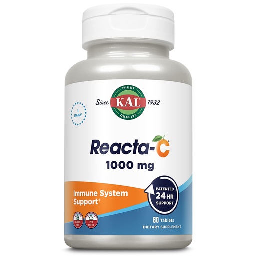 [BRSWIY3QO5YBOHQZ] KAL Reacta-c with Bioflavonoids Tablets, 60 Count