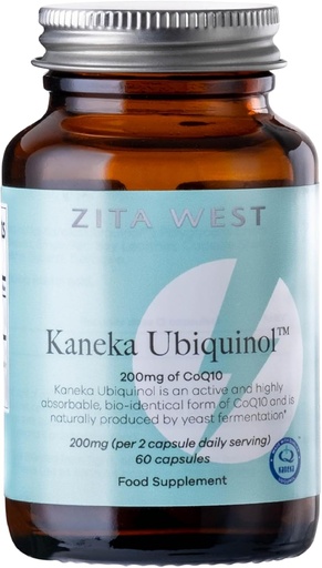[BRSWY2TYBF6WAHTL] Zita West Kaneka CoQ10 Ubiquinol | Highly Absorbable Supplement for Men and Women | Trying to Naturally Conceive or Going Through IVF - 60 Vegetarian Gel Capsules