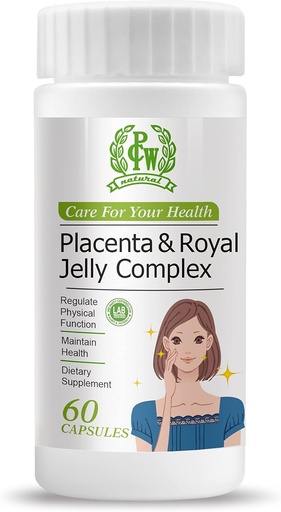 [BRSROYINCVYRYADH] PCW Placenta & Royal Jelly Complex, 60 capusles