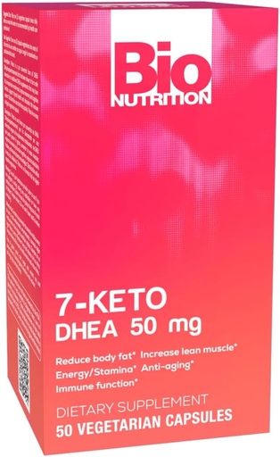 [BRSWIEIYPN4WCDI5] Bio Nutrition 7-Keto 50 Kasvissyöjäkapselit DHEA 50mg ...