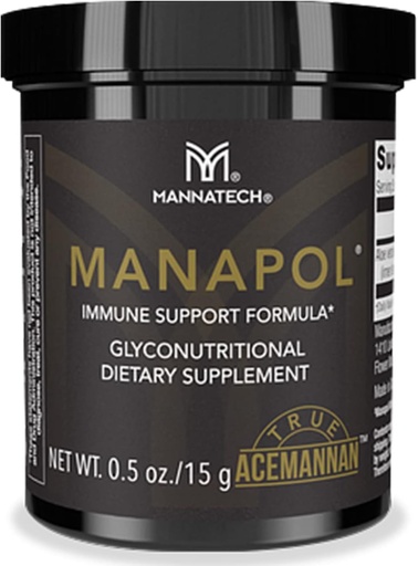 [BRSROZY2O4JRUFAU] Mannatech Manapol Immune Support Formel för Immunity Support & Immunity Boost. Aloe Vera Powder Prebiotic för Digestive Health. Aloe Vera Drink för Immune Support Supplement 0.5oz/15g