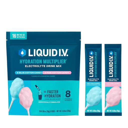 [BRSROCQKAV6Q4FLB] Líquido I.V.® Hydration Multiplier - Algodão Candy