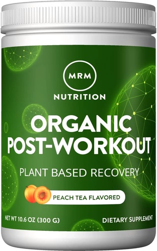 [BRSWIYQQB4JQI3T6] MRM Organic Post Workout, Plant Based Recovery, 10.6 Ounce