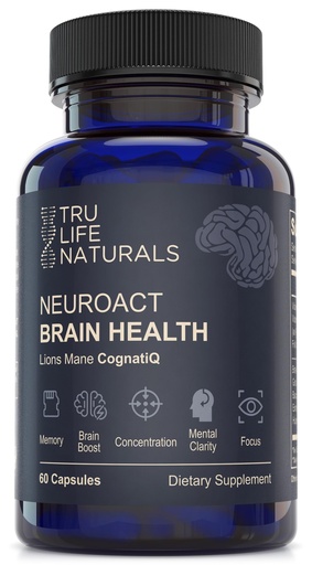 [BRSROGI6BF7BEA3X] NEUROACT Brain Health Memory, Focus, Concentration, Mental Clarity with CognatiQ, Vitamin B3 & B6 | Manage Stress & Elevate Mood | Holistic Brain Health Formula, Sustained Energy & Well Being
