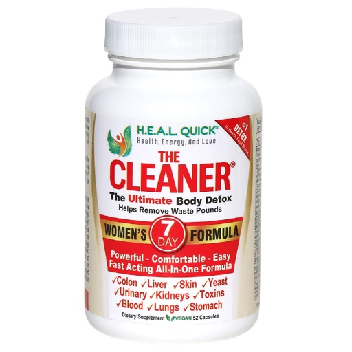 [BRSWKHY4ON5AIHDG] Century Systems The Cleaner Detox, Powerful 7-Day Complete Internal Cleansing Formula for Women, Support Digestive Health, 52 Vegetarian Capsules