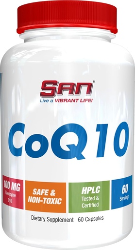 [BRSROCQ7CQJQOHYU] SAN CoQ10 - High Potency Powerful Antioxidant for Heart Health and Energy Support 60 Servings