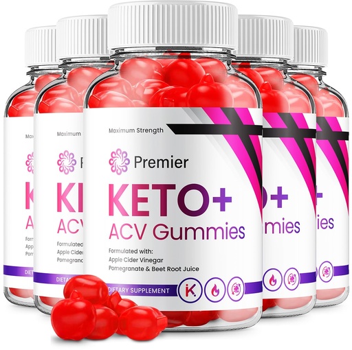 [BRSROAYLDMFAYCTO] (5 Pack) Premier Keto ACV Gummies - Advanced Formula Premiere Keto Plus ACV Gummies Apple Cider Vinegar Premier ACV Dietary Supplement Reviews Men Women (300 Gummies)