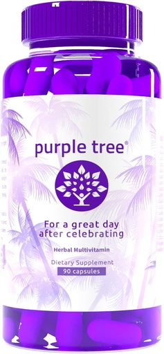 [BRSW2FANAEPAA3Q6] Arbre porpra Post-Celebration Wychr Support Livingr, cose Replenisher, Rapid Hydtion Dydricetin DHM, Milk Thistle, Electrolytes, Bralow Bark Quercetin (90 Piells)
