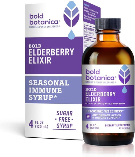[BRSW2ZLYB4DQ4FDJ] Bold Botanica Elderberry Elixir 