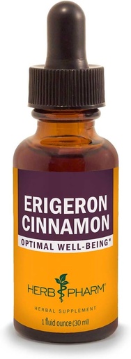 [BRSWIYTYC4BAC3I3] Herb Pharm Erigeron/Cinnamon Formule à base de plantes liquides - 1 Once