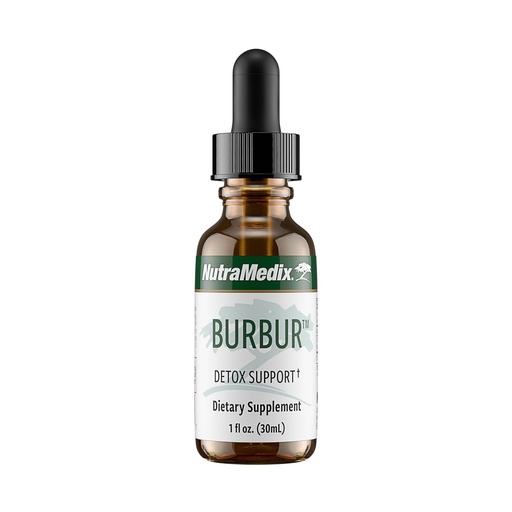 [BRSWIZQFOZYAGAA5] NutraMedix Burbur Supplement - Supports Full Body Detox Cleanse for Women & Men - Promote Antioxidant & Microbial Support - Herbal Tincture Made with Manayupa Leaf Extract (1oz / 30ml)