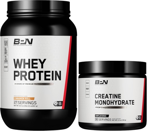 [BRSRAZA2AQHQ42YV] BARE PERFORMANCE NUTRITION BPN Whey Cinnamon Roll Protein +t