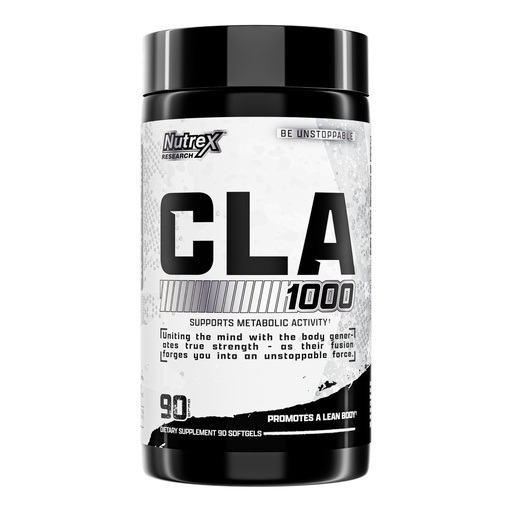 [BRSWIFAAA57BSA3Y] Nutrex CLA 90 Soft Gels - 1000mg Conjugated Linoleic Acid Active Blend from Safflower Oil - Stimulant-Free Metabolism Booster Pills for Weight Loss