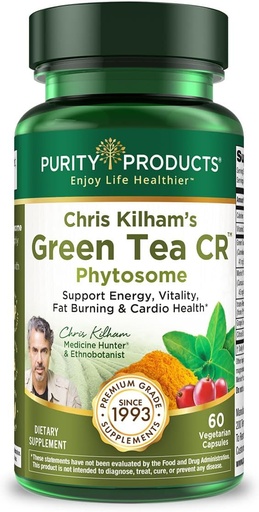 [BRSWG2YYA4NBSCTV] Purity Products Green Tea CR w/Phytosome Technology for Boosted Bioavailability från Chris Kilham 60 Capsules