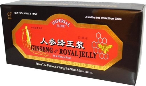 [BRSWIY33OYIRMCTG] Ginseng & Royal Jelly Extract 10CC Imperial Elixir (Ginseng Company) 30 Vial