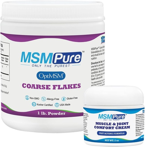 [BRSRMBQCAABGODQZ] KALA SA MSMPure Coarse Flakes 1lb ve Kas & Ortak Krem 2oz