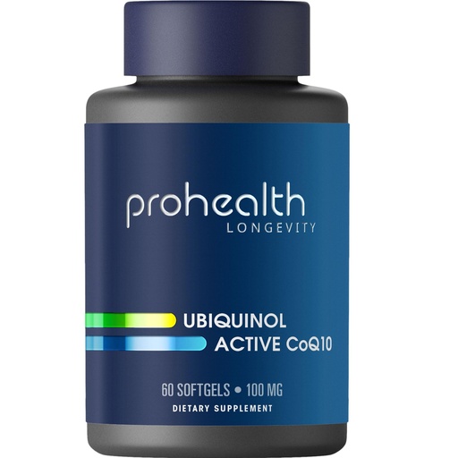 [BRSWKZDYCUNRYFA5] ProHealth Ubiquinol CoQ-10 (100 mg - 60 softgels)