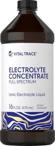 [BRSRA2Y6BAAROFD3] Carlyle Electrolyte Concentrate | 16 fl oz | Full Spectrum | Ionic Supplement with Magnesium, Potassium. and Sodium | Vegan, Non-GMO & Gluten Free Formula | by Vital Trace