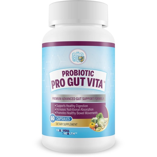 [BRSROZAKCR7REETP] Probiotic Pro Gut Vita - Gut Health Support Probiotic & Vitamin Formula - Promote Healthy Digestion, Nutrient Absorption, Bowel Movements - Help Improve Gut Microbiome for Additional Health Benefits