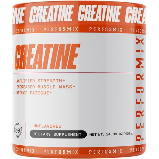 [BRSWY2T2AUPAIAA6] PERFORMIX - Creatine Monohydrate - 5000 mg Per Serving (5g) - Pre Workout - Increase Muscle Mass, Improve Strength & Reduce Fatigue - Creatine Monohydrate Powder - Unflavored - 80 Servings - 400g