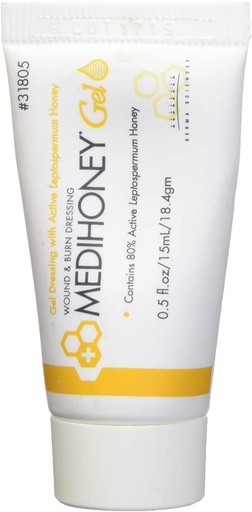 [BRSWIZIMAENRK33M] Improved Medihoney Gel Wound and & Burn Dressing from Derma Sciences, 0.5 oz,