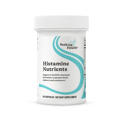 [BRSWYAYDCECAGYDL] Seeking Health Histamine Nutrients - Seasonal Histamine Support Supplement with Vitamin B1, Zinc, & Vitamin B3 - Aids Histamine Response - 60 Capsules