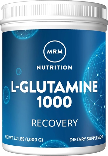 [BRSWIYQOAUIAOF3I] MRM Nutrition L-Glutamine | 5000mg | Recovery | Amino Acid | Muscle Support | Immune + Gut Health | Fermented | 200 Servings
