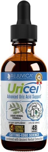 [BRSWIAI4BYHWIADK] Orcel - Advanced Uric Acid Support & ניקוי תוסף - תמיכה משותפת וקידני - משלוח נוזלי עבור Better Absorption - Tart Cherry, Chanca Piedra, Celery Seed & Turmeric - 2 fl oz