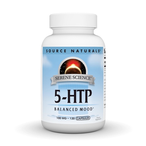 [BRSWIYQOAUAQIG3K] Source Naturals Serene Science 5-HTP, Balanced Mood* - 100 mg - 120 Capsules