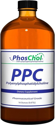 [BRSWIGT5CYHBMH3O] Nutrasal PhosChol PPC Polyenyl PhosphatidylCholine Choline 보충교재 3000mg 액체 16 oz