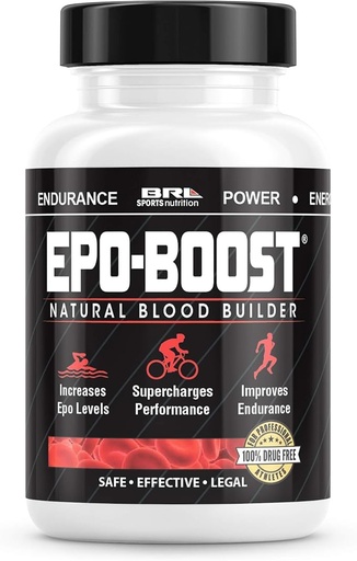 [BRSWIZQ4OEBQMYLG] Natural Blood Builder Iron Supplement. RBC Support Made in USA with Echinacea & Dandelion Root helping VO2 Max, Energy, Endurance (1-Pack)