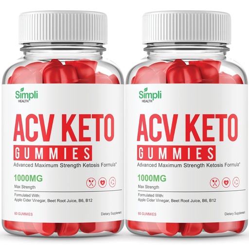 [BRSRMYL2PIFB4EIU] Simpli ACV Keto Gummies Simpli Health ACV Keto Gummies Extra Strength (120 Gummies)