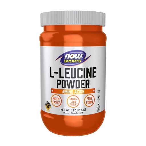 [BRSWIGLQBIBAEDQ5] NOW Foods Sports Nutrition, L-Leucine Powder, Builds Lean Tissue*, Amino Acids, 9-Ounce