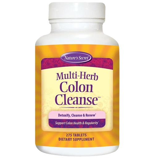 [BRSWIYTYOEDRACLK] Nature's Secret Multi-Herb Colon Cleanse Digestive Health Gut Cleanse