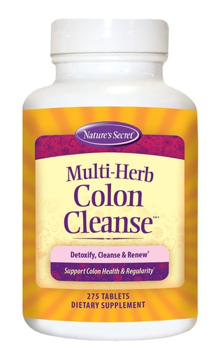 [BRSWIYTYOEDRACLK] Nature's Secret Multi-Herb Colon Cleanse, 275 Tab