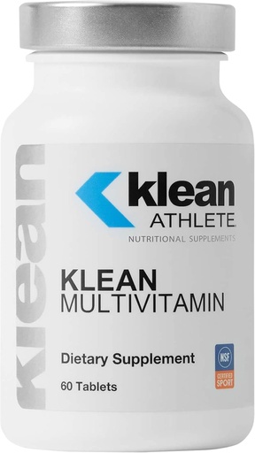 [BRSWI2YOAYHRYDDC] Klean Athlete Klean Multivitamin - Esenciální výživové a antioxidanty pro optimální zdraví - NSF Certified for Sport - 60 Tablety